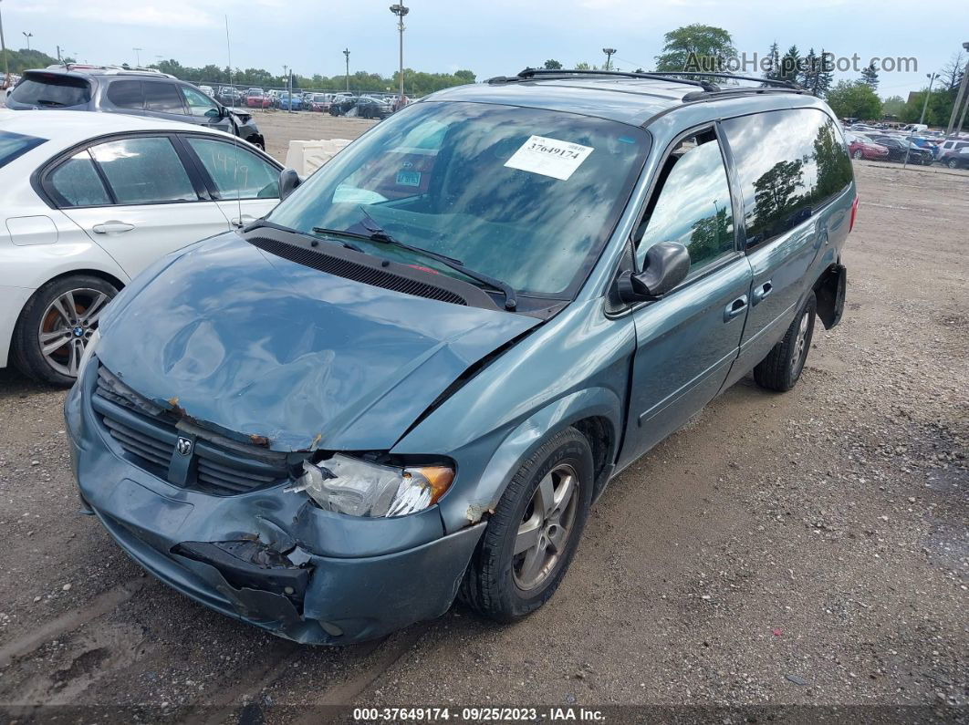 2005 Dodge Grand Caravan Sxt Light Blue vin: 2D4GP44L45R463961