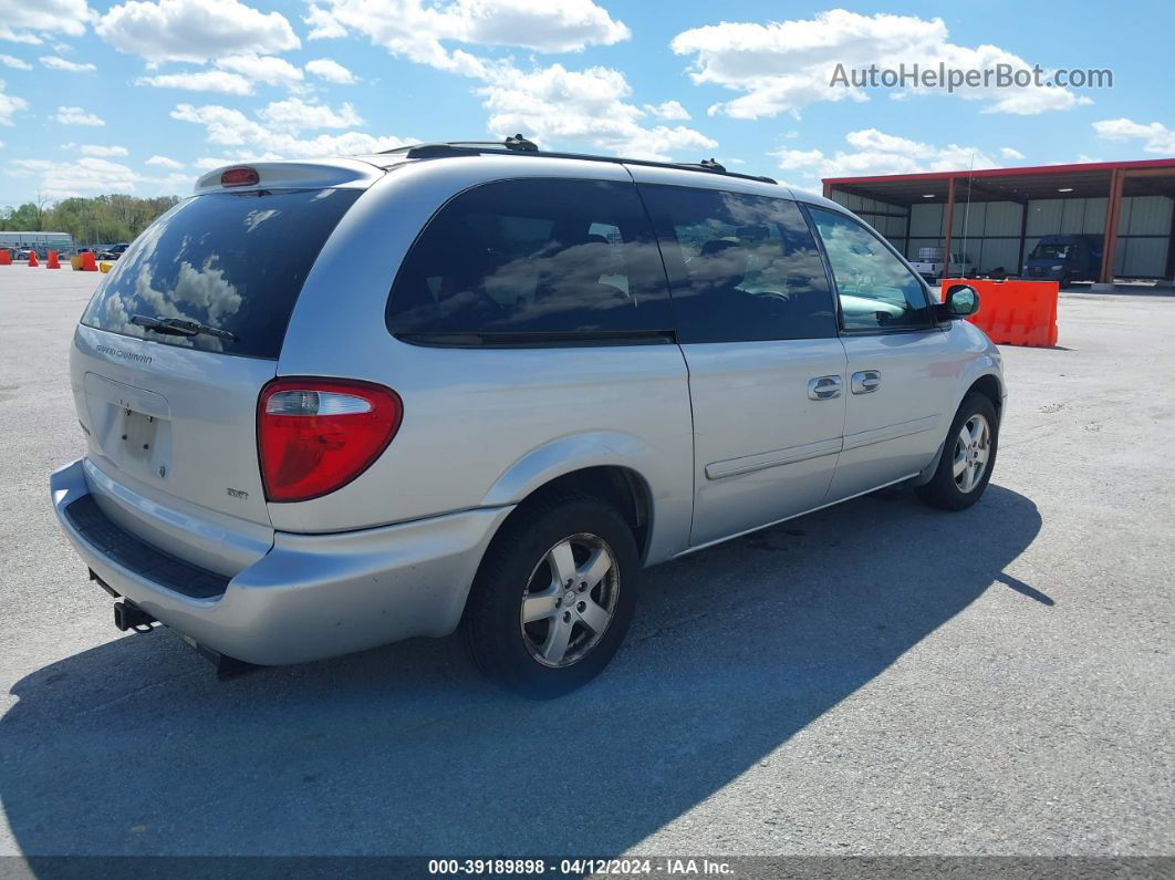 2005 Dodge Grand Caravan Sxt Silver vin: 2D4GP44L45R580908