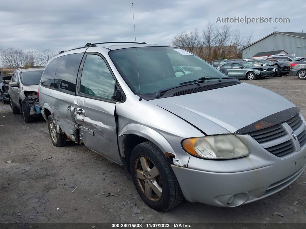 2005 Dodge Grand Caravan Sxt Gray vin: 2D4GP44L55R205254