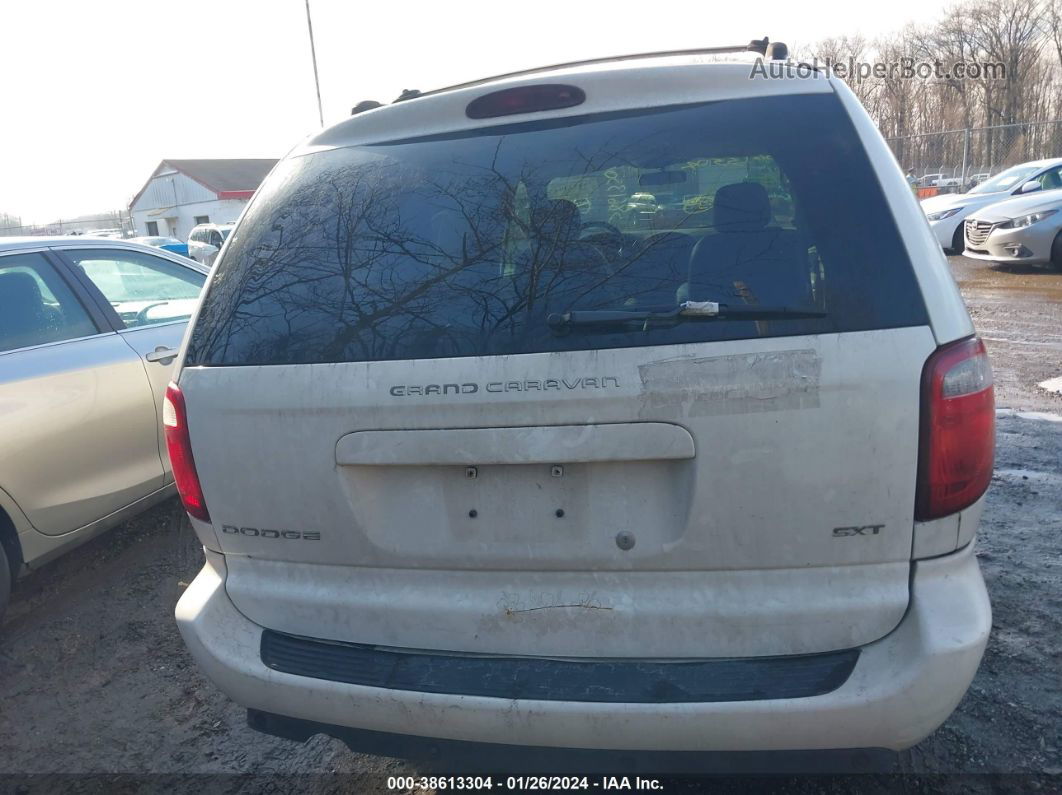 2005 Dodge Grand Caravan Sxt White vin: 2D4GP44L55R225049