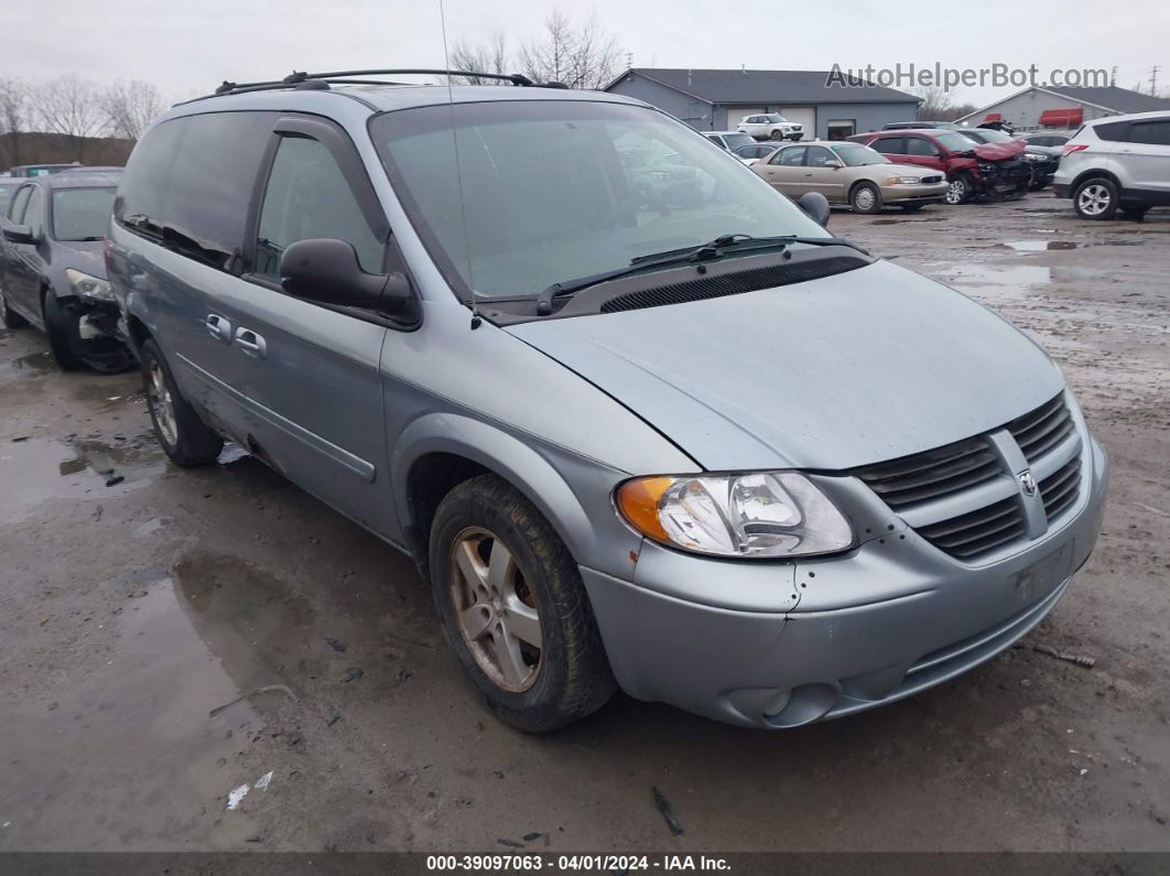 2005 Dodge Grand Caravan Sxt Blue vin: 2D4GP44L55R478033