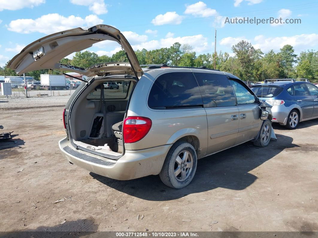 2005 Dodge Grand Caravan Sxt Золотой vin: 2D4GP44L65R188027