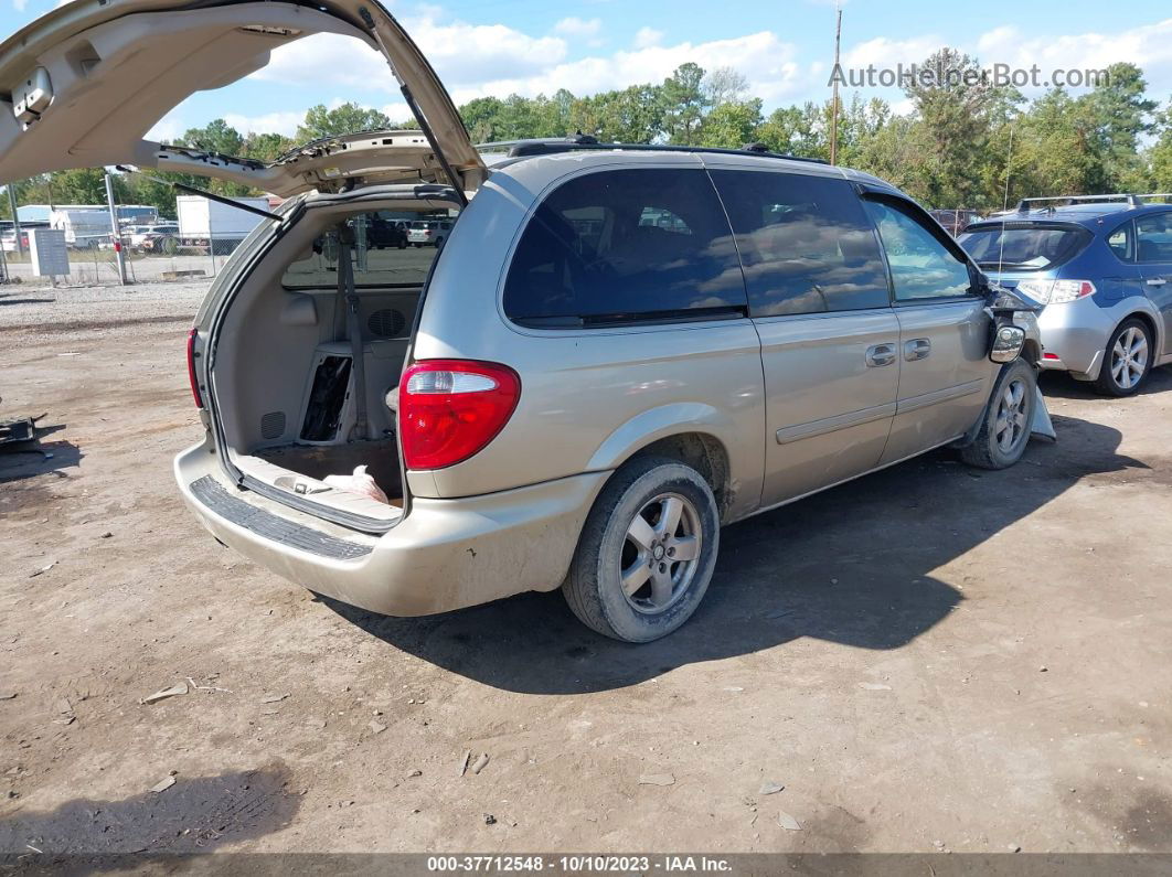 2005 Dodge Grand Caravan Sxt Золотой vin: 2D4GP44L65R188027