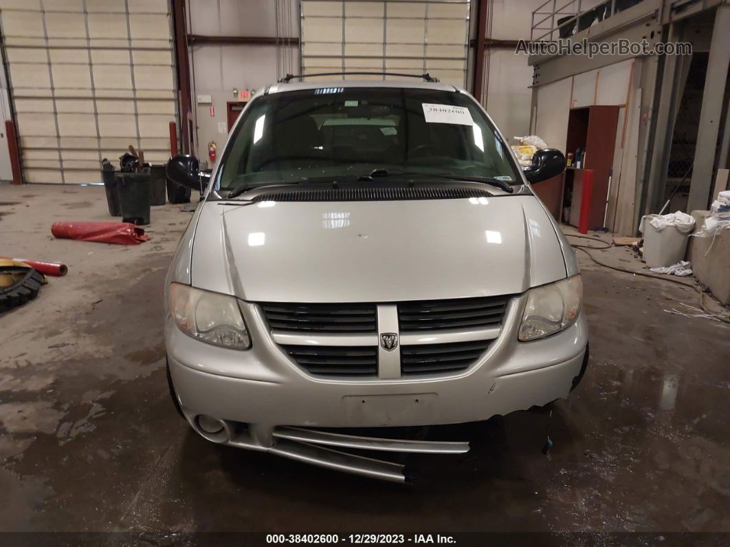 2005 Dodge Grand Caravan Sxt Silver vin: 2D4GP44L65R218675