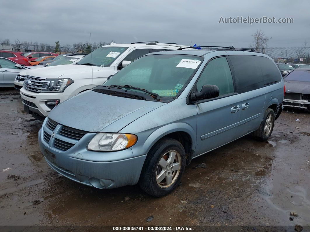 2005 Dodge Grand Caravan Sxt Light Blue vin: 2D4GP44L65R294218