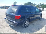 2005 Dodge Grand Caravan Sxt Blue vin: 2D4GP44L65R437538