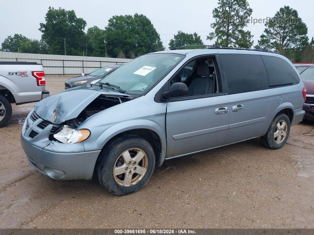 2005 Dodge Grand Caravan Sxt Синий vin: 2D4GP44L65R461760