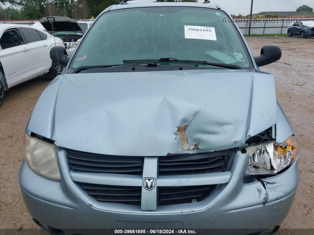 2005 Dodge Grand Caravan Sxt Синий vin: 2D4GP44L65R461760