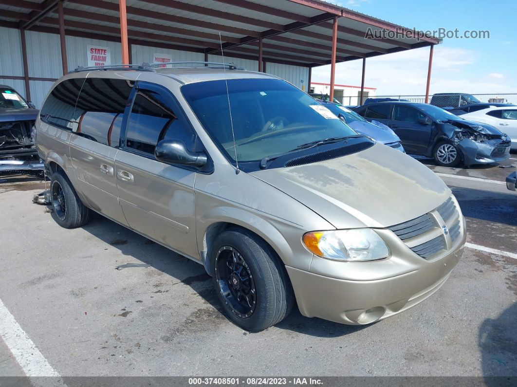 2005 Dodge Grand Caravan Sxt Gold vin: 2D4GP44L65R477280