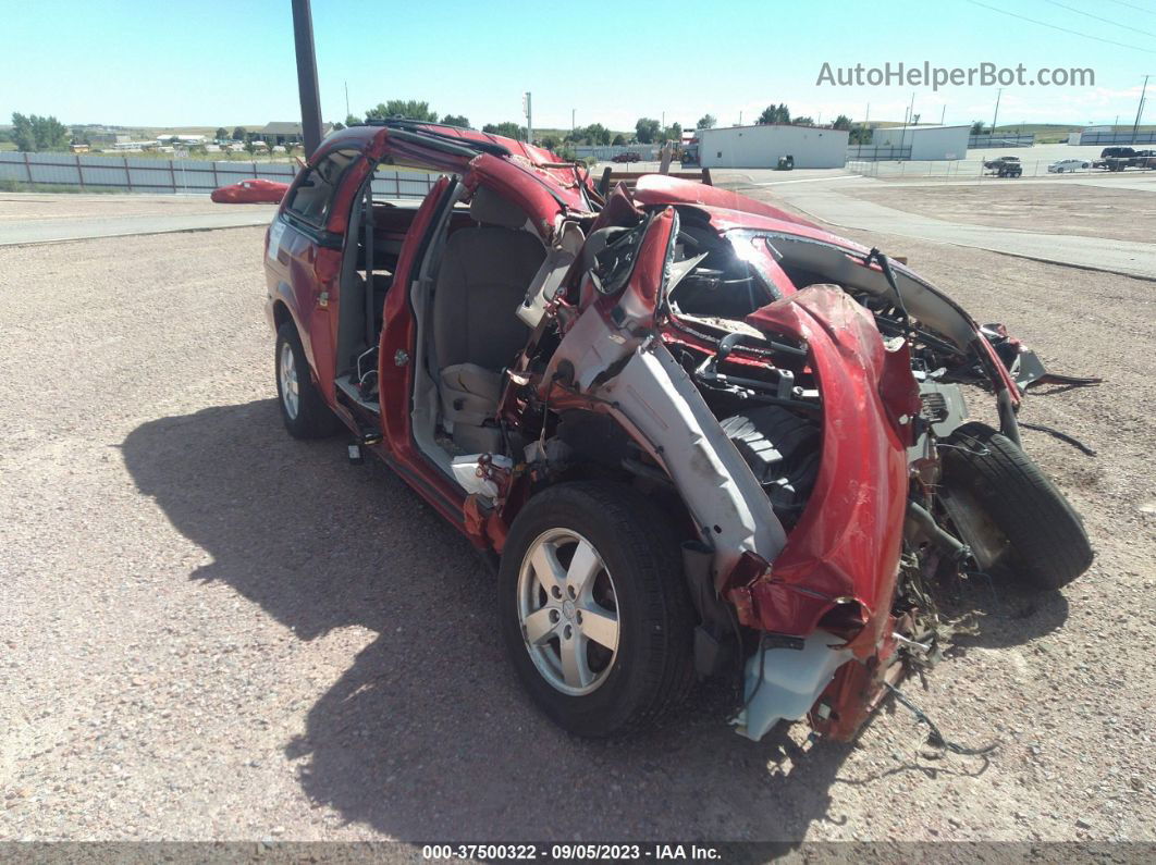 2005 Dodge Grand Caravan Sxt Red vin: 2D4GP44L75R190191