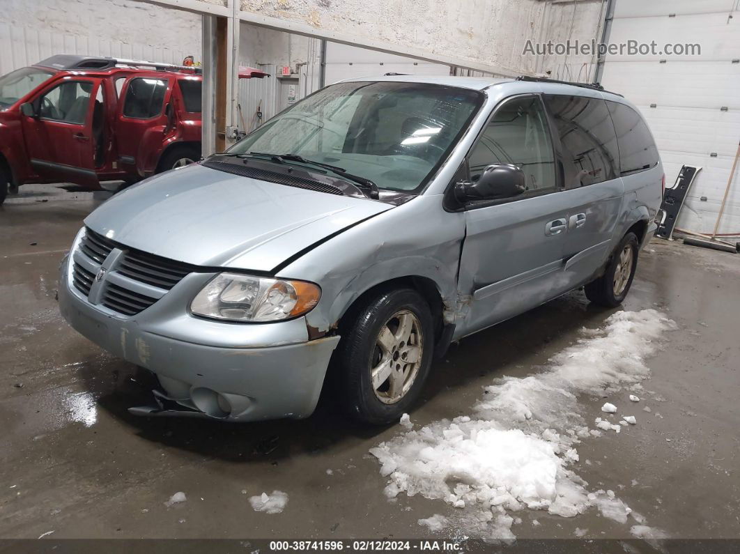 2005 Dodge Grand Caravan Sxt Light Blue vin: 2D4GP44L75R316405