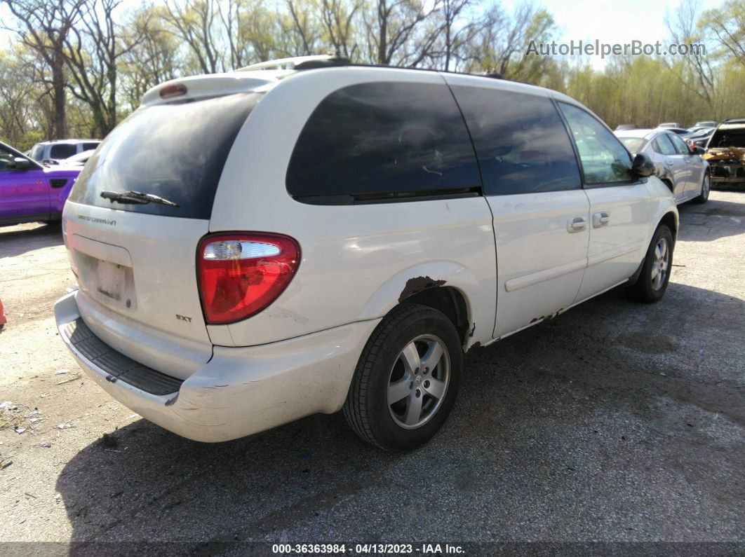 2005 Dodge Grand Caravan Sxt Белый vin: 2D4GP44L75R363160