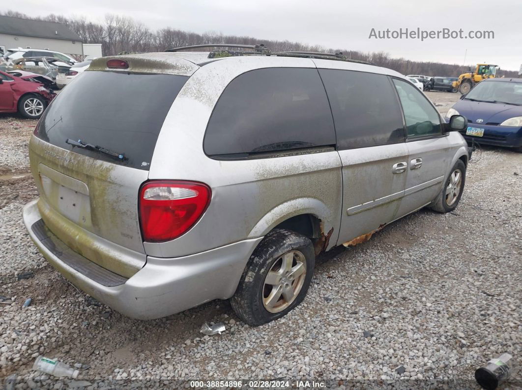 2005 Dodge Grand Caravan Sxt Silver vin: 2D4GP44L75R411529