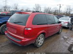 2005 Dodge Grand Caravan Sxt Red vin: 2D4GP44L85R172413