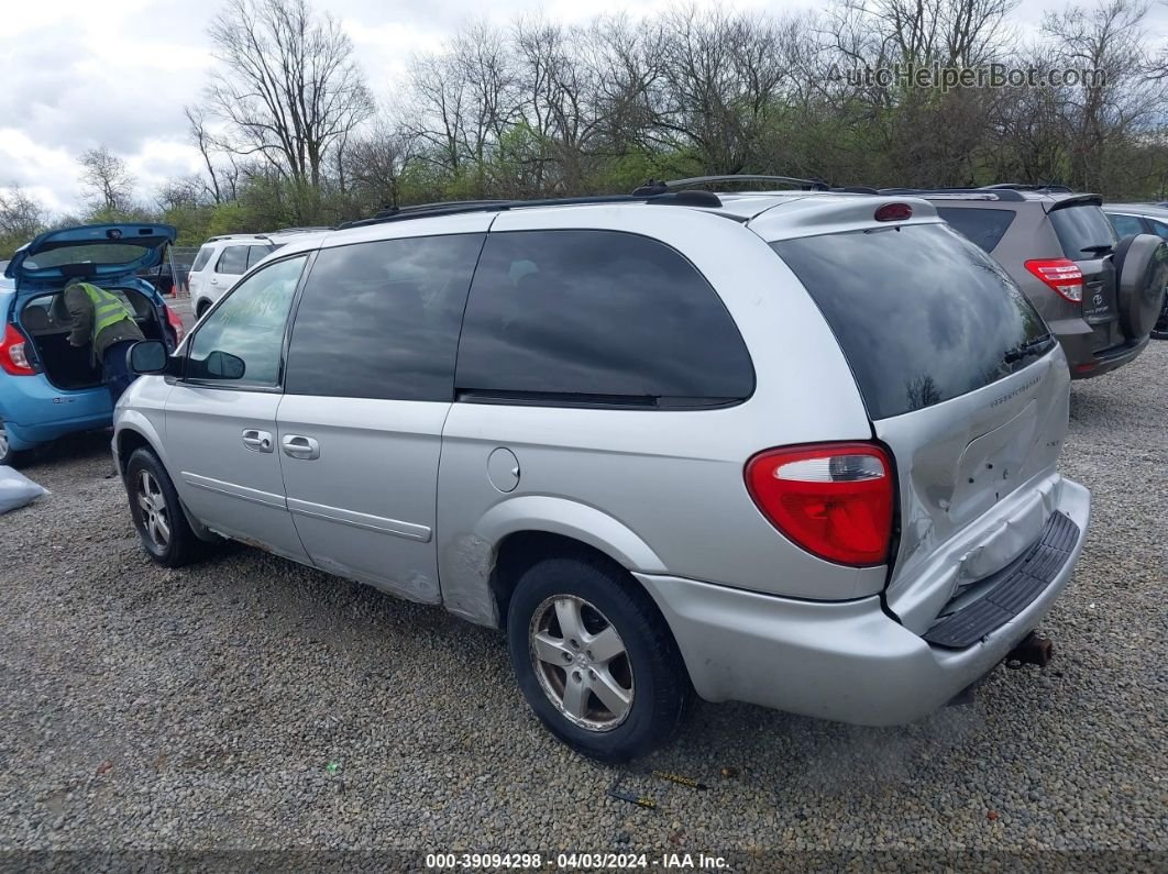 2005 Dodge Grand Caravan Sxt Silver vin: 2D4GP44L85R208827