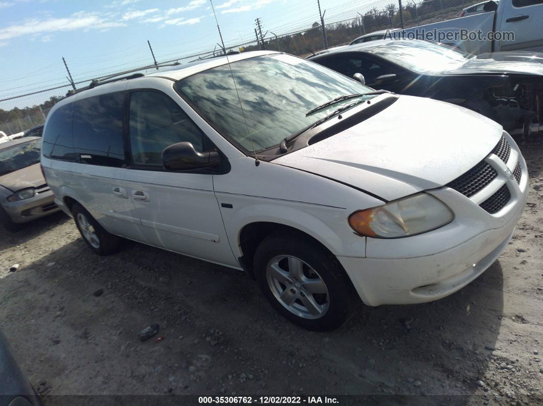 2005 Dodge Grand Caravan Sxt Желтый vin: 2D4GP44L85R356878