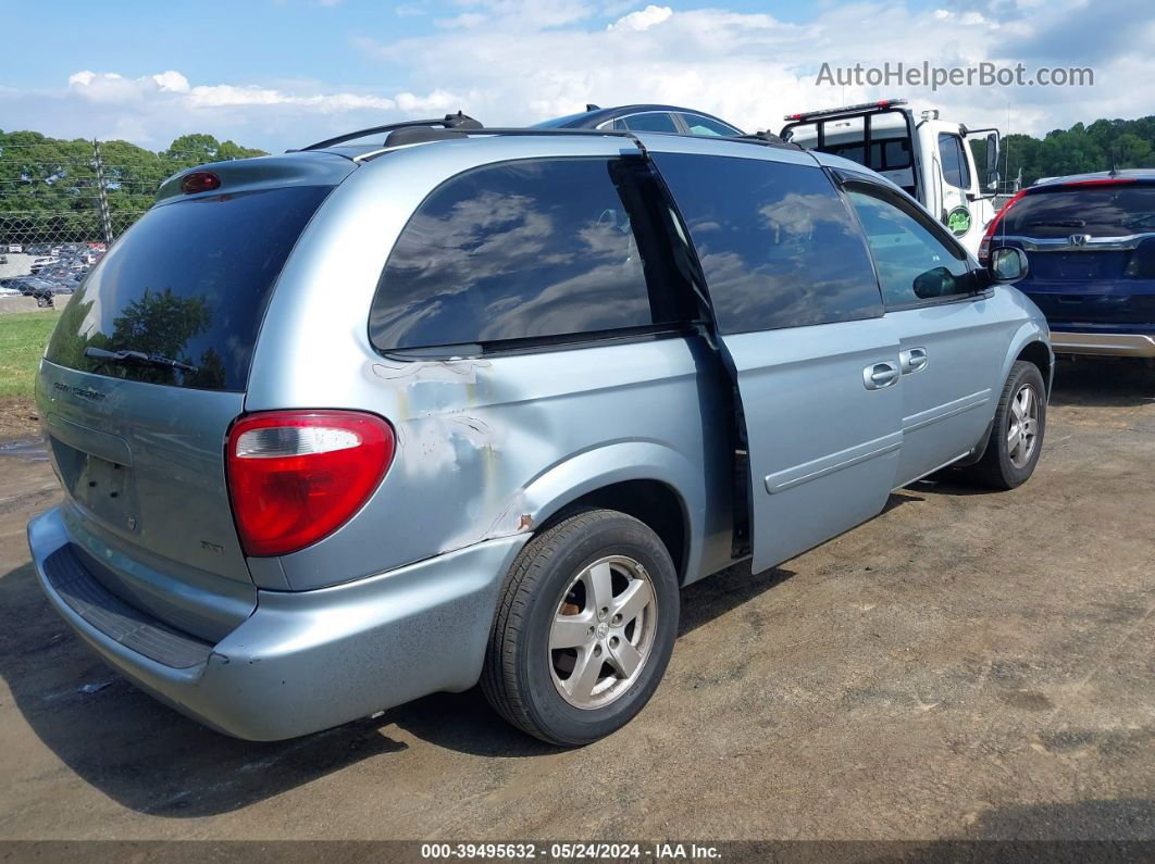 2005 Dodge Grand Caravan Sxt Light Blue vin: 2D4GP44L85R400510