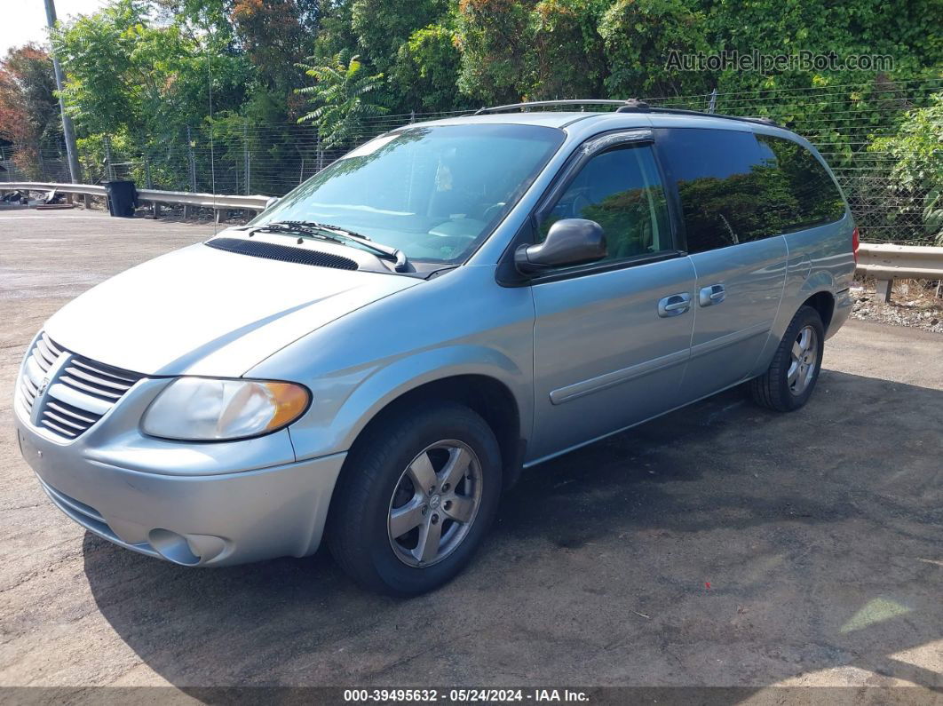 2005 Dodge Grand Caravan Sxt Light Blue vin: 2D4GP44L85R400510