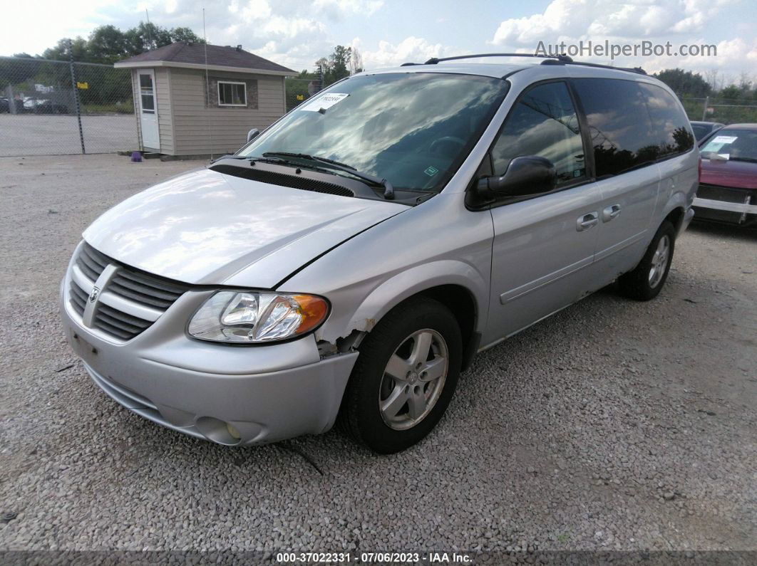 2005 Dodge Grand Caravan Sxt Silver vin: 2D4GP44L85R488555