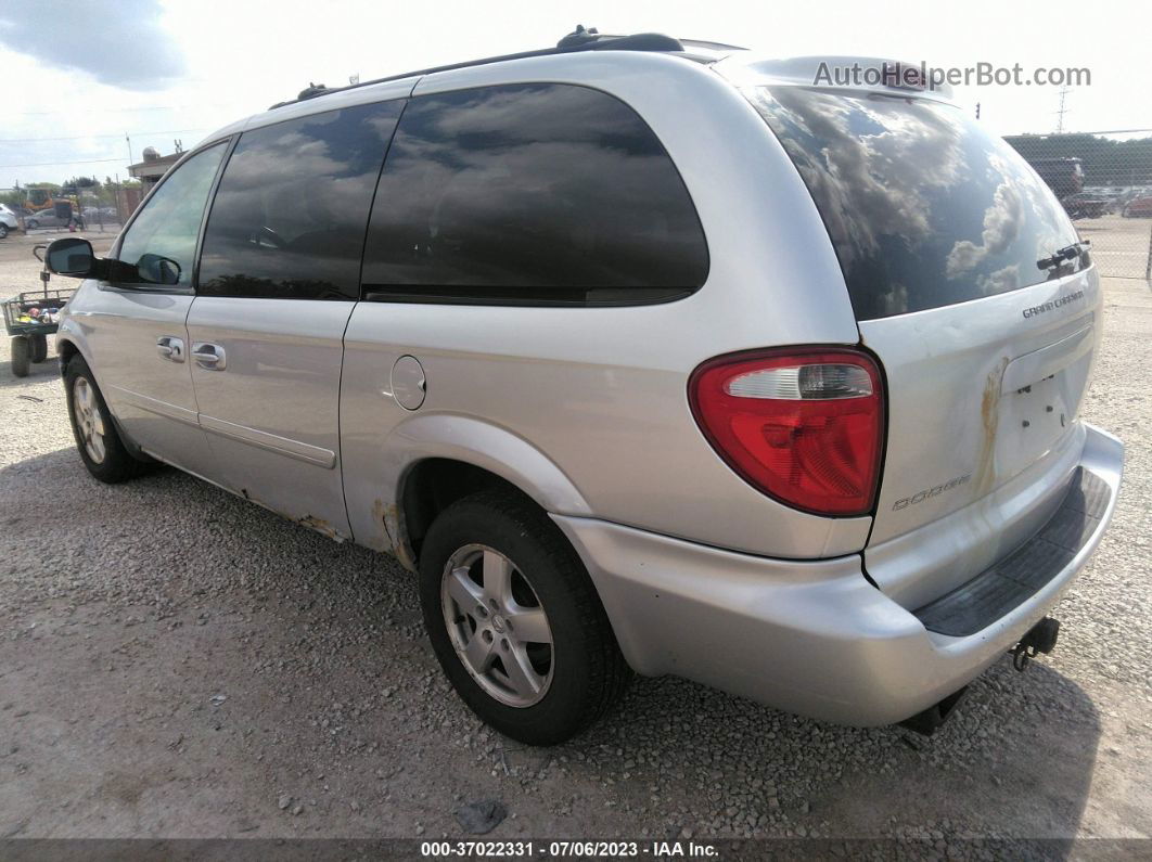 2005 Dodge Grand Caravan Sxt Silver vin: 2D4GP44L85R488555