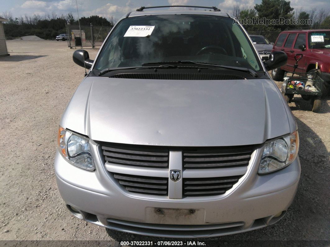 2005 Dodge Grand Caravan Sxt Silver vin: 2D4GP44L85R488555