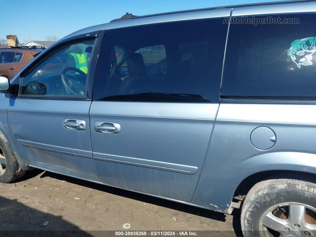 2005 Dodge Grand Caravan Sxt Blue vin: 2D4GP44L85R511249