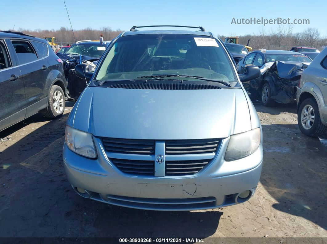 2005 Dodge Grand Caravan Sxt Blue vin: 2D4GP44L85R511249