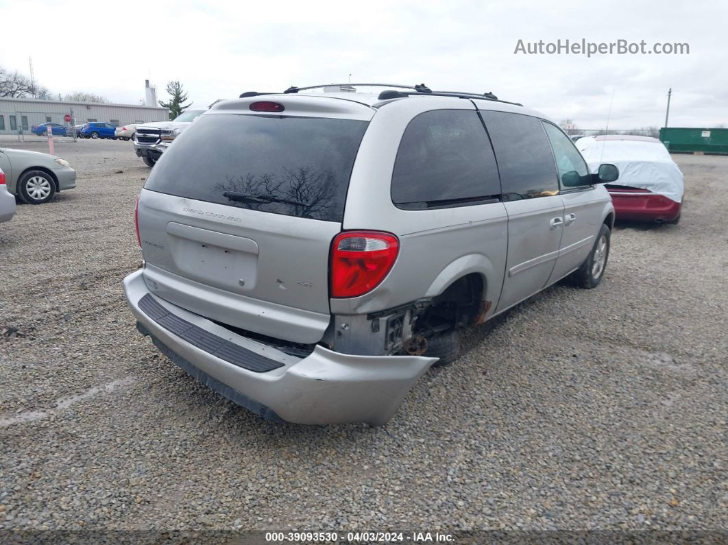 2005 Dodge Grand Caravan Sxt Silver vin: 2D4GP44L95R235616