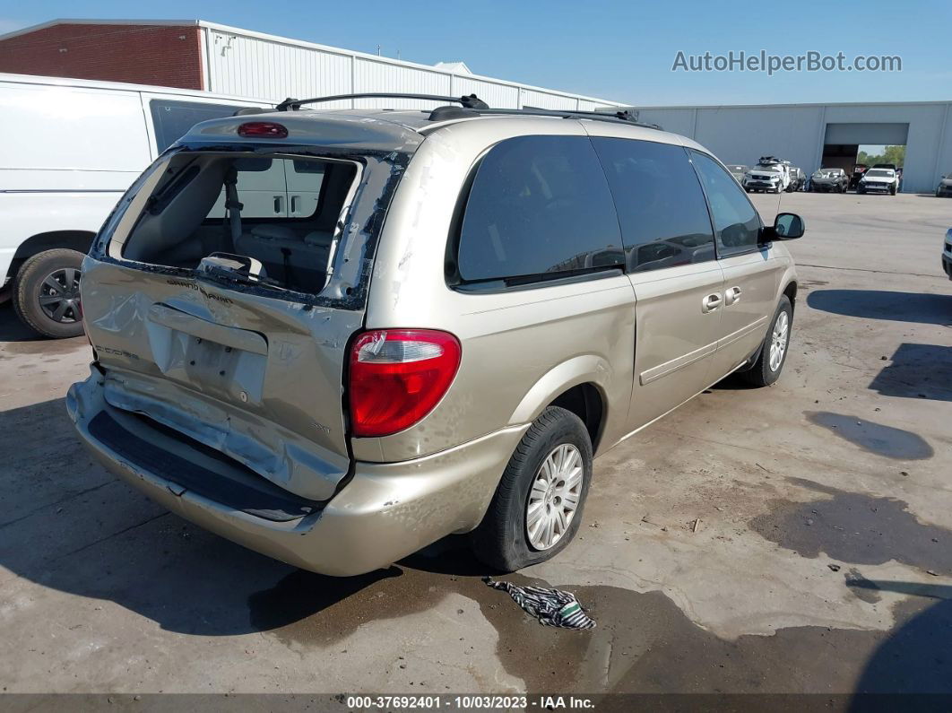 2005 Dodge Grand Caravan Sxt Gold vin: 2D4GP44L95R476754