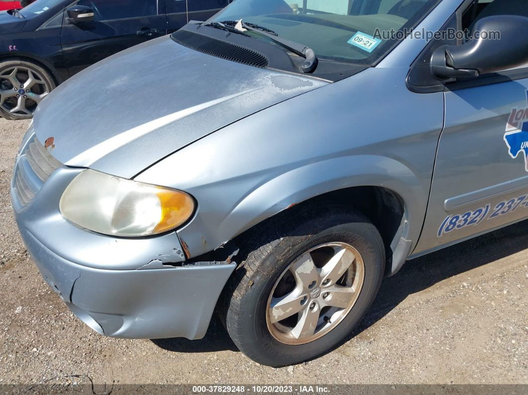 2005 Dodge Grand Caravan Sxt Light Blue vin: 2D4GP44L95R579852