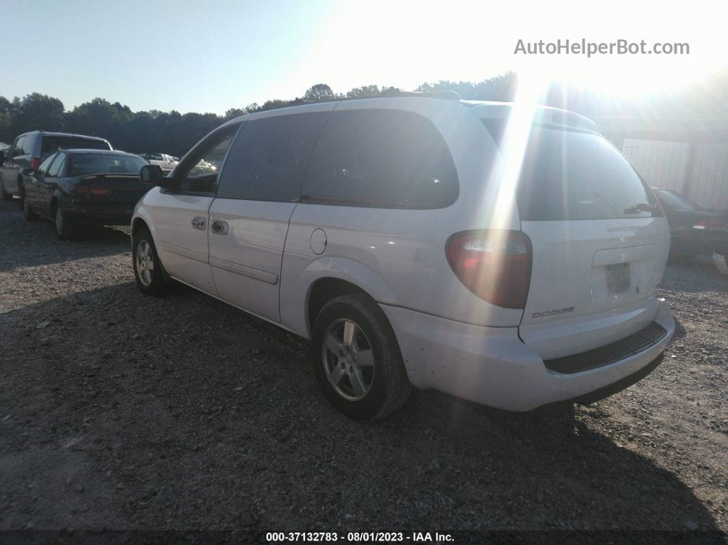 2005 Dodge Grand Caravan Sxt Белый vin: 2D4GP44LX5R175961