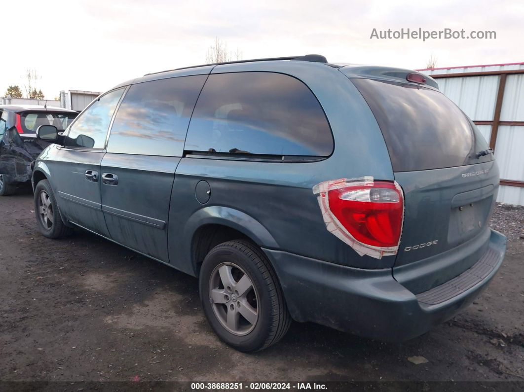 2005 Dodge Grand Caravan Sxt Green vin: 2D4GP44LX5R204990