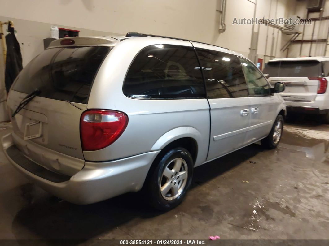 2005 Dodge Grand Caravan Sxt Silver vin: 2D4GP44LX5R401108