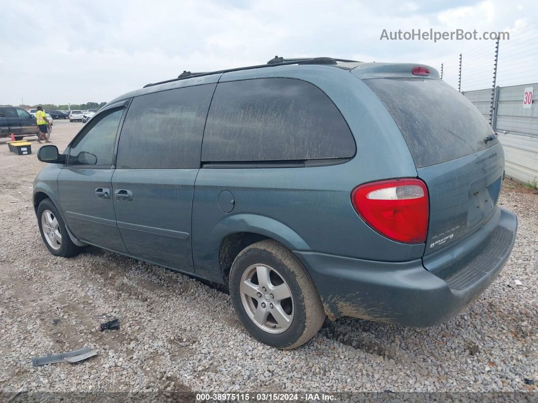 2005 Dodge Grand Caravan Sxt Green vin: 2D4GP44LX5R463818