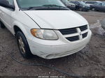 2005 Dodge Grand Caravan Sxt Белый vin: 2D4GP44LX5R490307