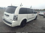 2009 Dodge Grand Caravan Cv White vin: 2D4HN11E89R698819