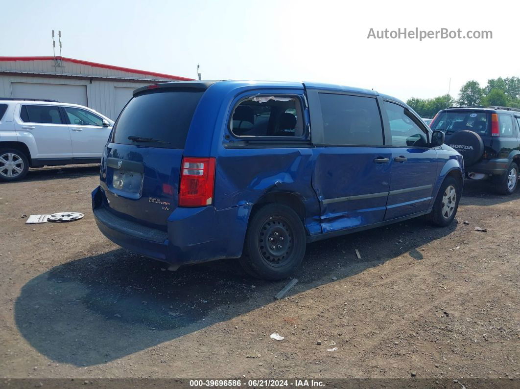 2010 Dodge Grand Caravan C/v Синий vin: 2D4RN1AE1AR282569