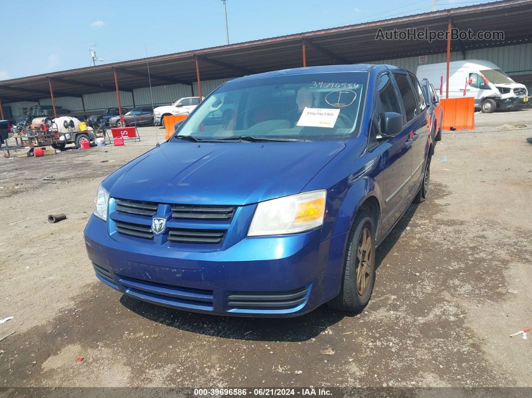 2010 Dodge Grand Caravan C/v Blue vin: 2D4RN1AE1AR282569