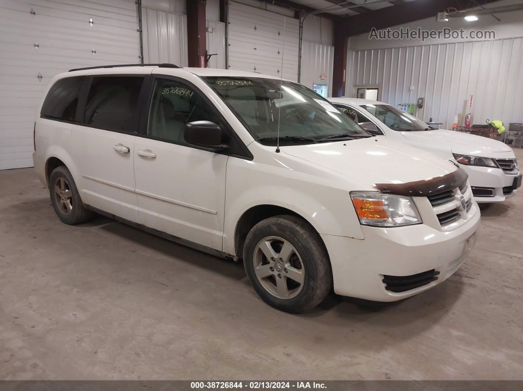 2010 Dodge Grand Caravan Hero White vin: 2D4RN3D11AR418459