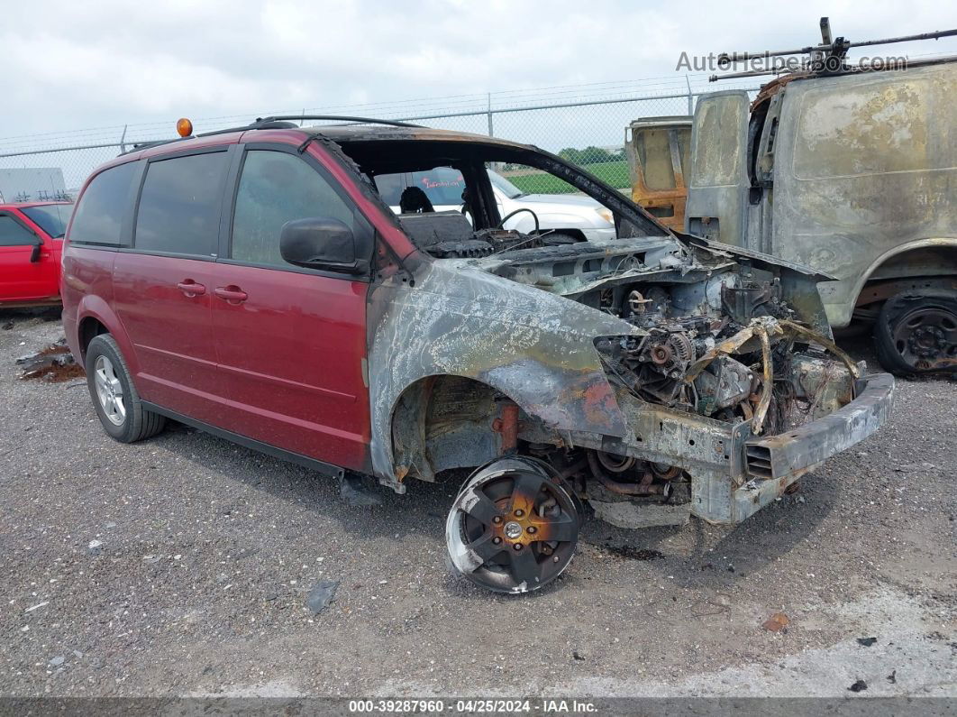 2010 Dodge Grand Caravan Hero Maroon vin: 2D4RN3D11AR420678