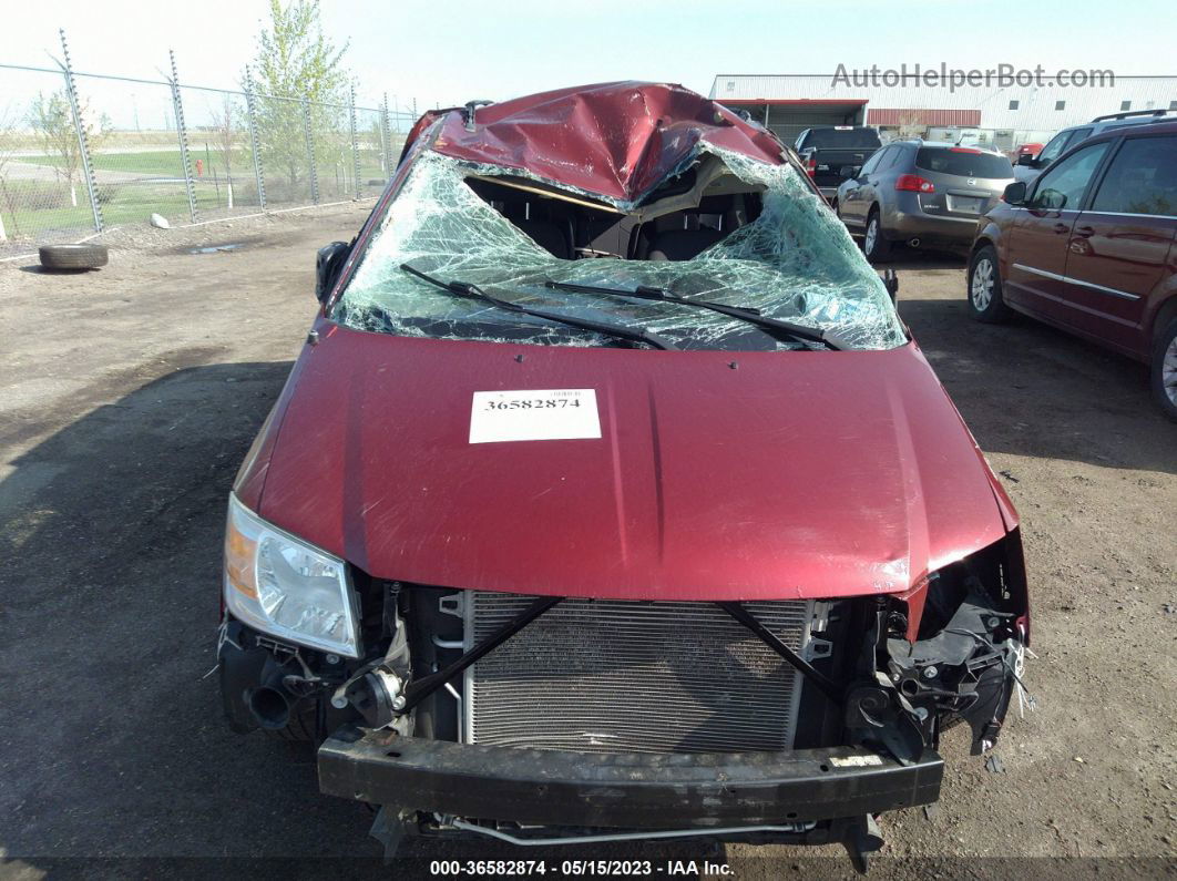 2010 Dodge Grand Caravan Hero Red vin: 2D4RN3D17AR418479