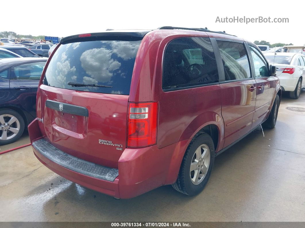 2010 Dodge Grand Caravan Hero Maroon vin: 2D4RN3D18AR410875