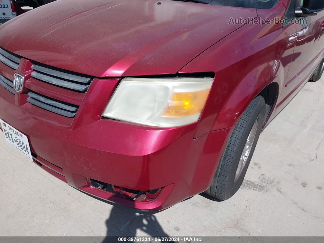 2010 Dodge Grand Caravan Hero Maroon vin: 2D4RN3D18AR410875