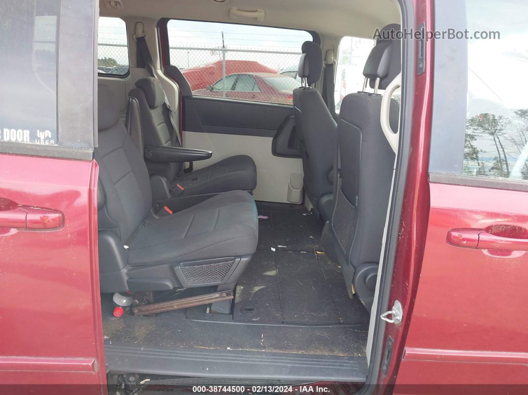 2010 Dodge Grand Caravan Hero Бордовый vin: 2D4RN3D19AR331943