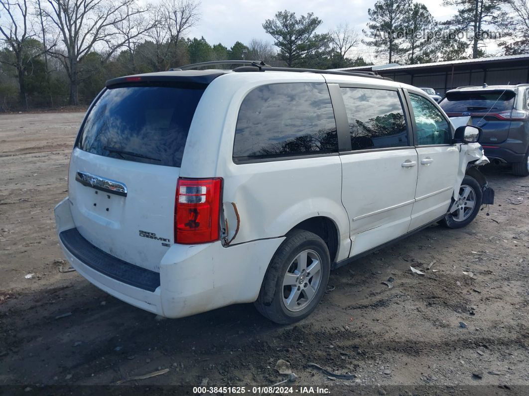 2010 Dodge Grand Caravan Hero White vin: 2D4RN3D19AR466789