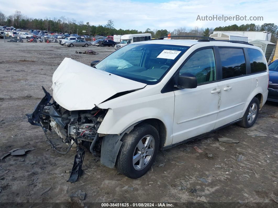 2010 Dodge Grand Caravan Hero White vin: 2D4RN3D19AR466789