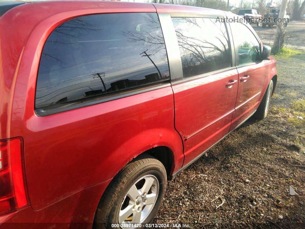 2010 Dodge Grand Caravan Se Red vin: 2D4RN4DE0AR101586