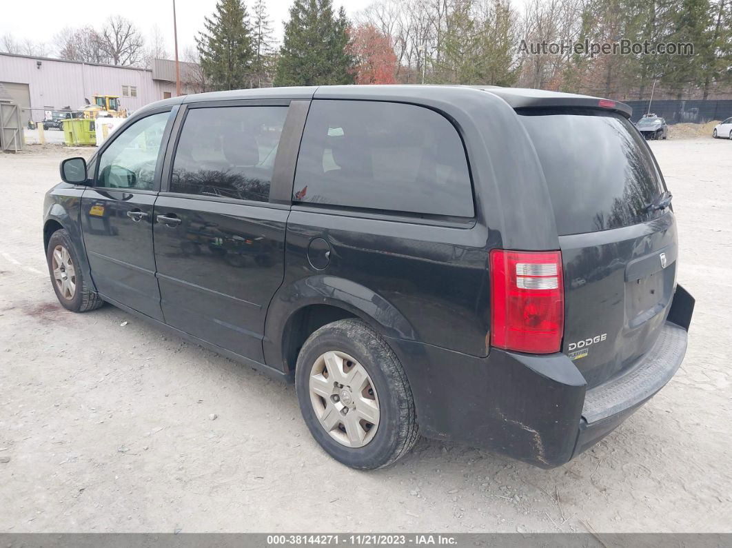 2010 Dodge Grand Caravan Se Black vin: 2D4RN4DE0AR175008