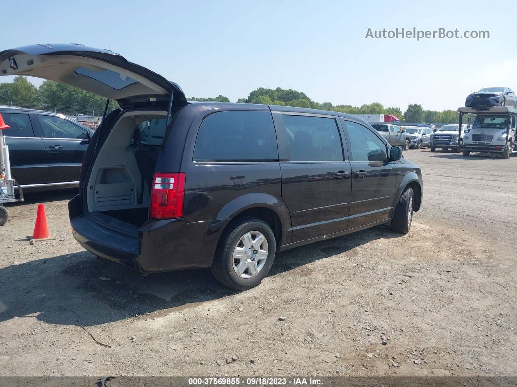 2010 Dodge Grand Caravan Se Black vin: 2D4RN4DE0AR259930