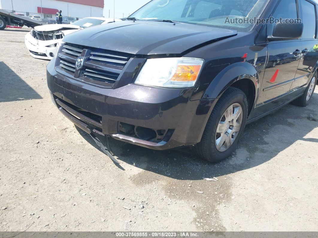 2010 Dodge Grand Caravan Se Black vin: 2D4RN4DE0AR259930